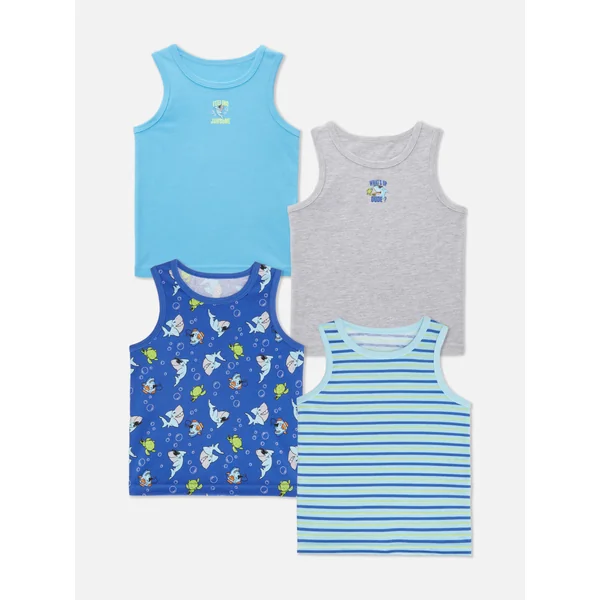 4-Pack Shark Tanks - Multi