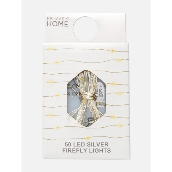 50 LED Firefly Lights - Clear