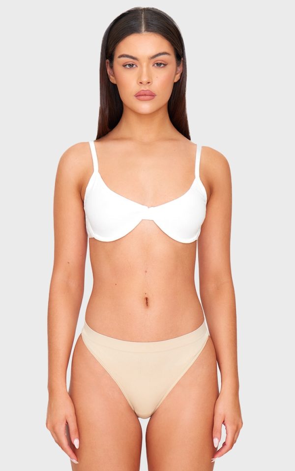 Brown Multi Pack of 5 Seamless Thongs