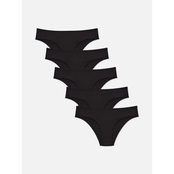 5-Pack Brazilian Briefs - Black
