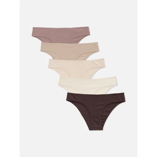 5-Pack Brazilian Briefs - Natural