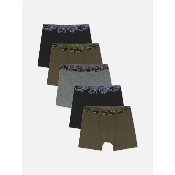 5-Pack Camo Trunks - Gray