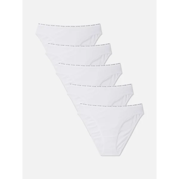 5-Pack Love To Lounge Mini Briefs - White