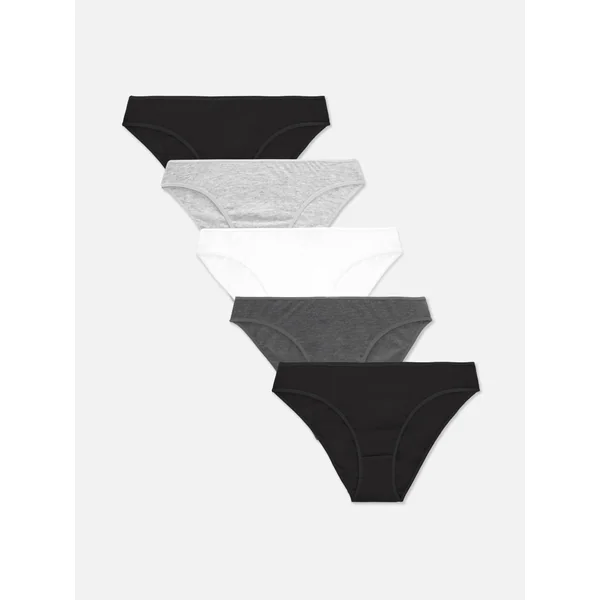 5-Pack Mini Briefs - Black/White