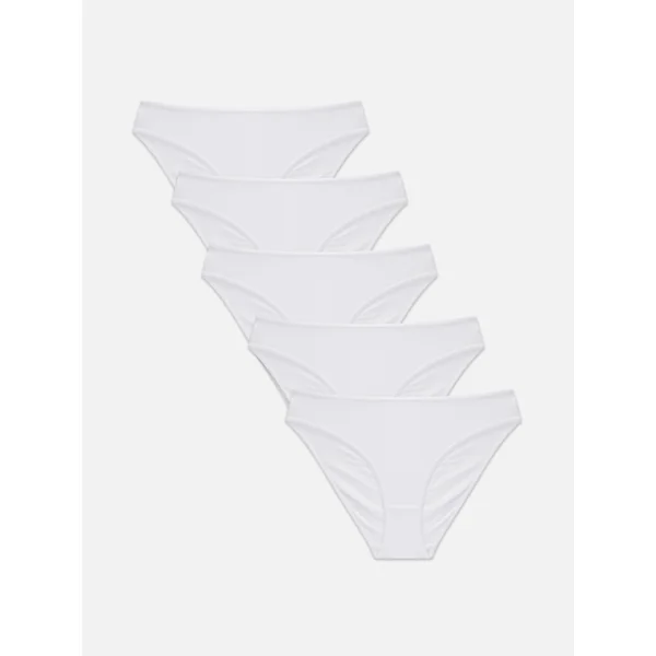 5-Pack Mini Briefs - White
