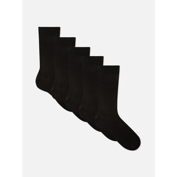 5-Pack Socks - Black