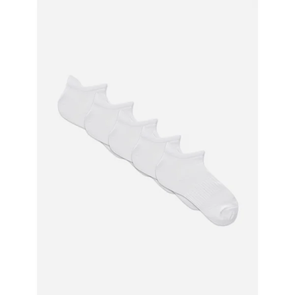 5-Pack Sports Socks - White