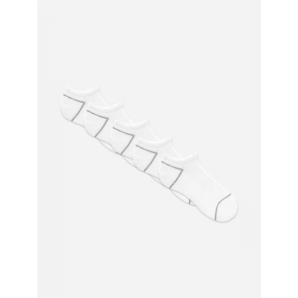 5-Pack Terry Sneaker Socks - White