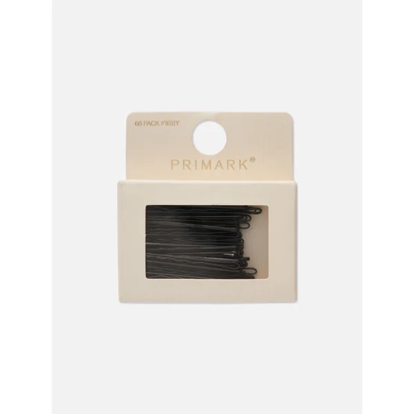 60-Pack Bobby Pins - Black