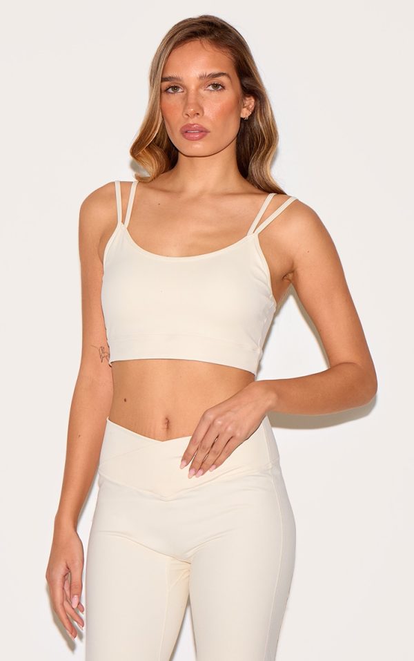 Bone Sculpt Padded Double Strap Sports Bra