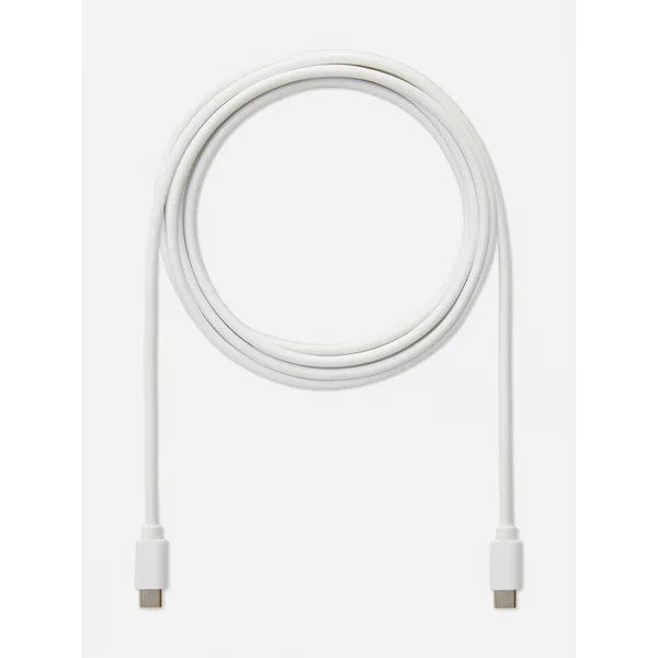 6.5 Ft USB-C To USB-C Cable - White