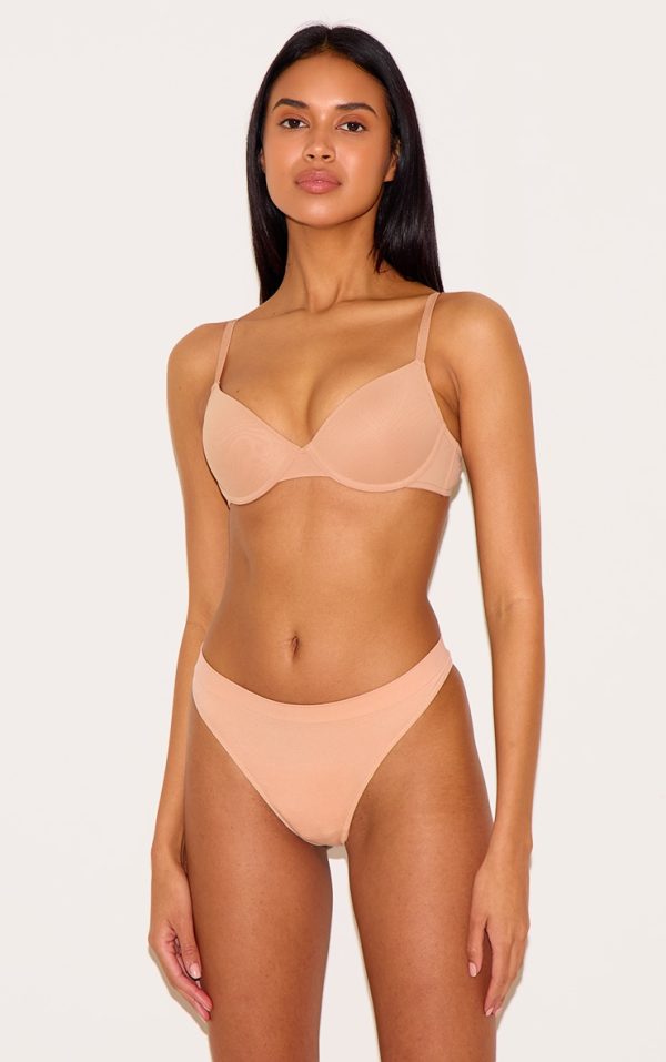 Dark Nude Underwired T-Shirt Bra