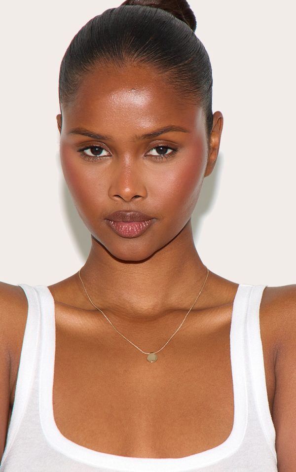 Gold Real Gold Plated Fine Chain Pendant