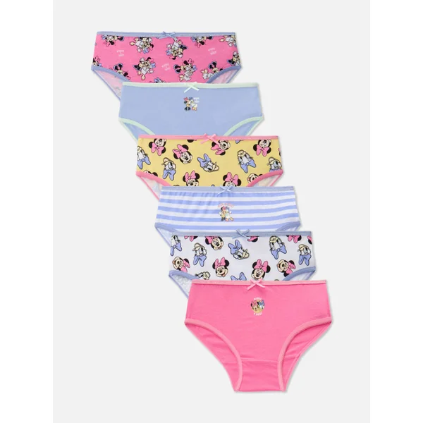 6-Pack Disney's Minnie Mouse and Daisy Duck Briefs - Multi