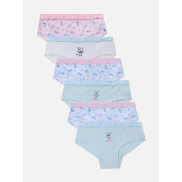 6-Pack Disney’s Stitch Hipster Briefs - Multi