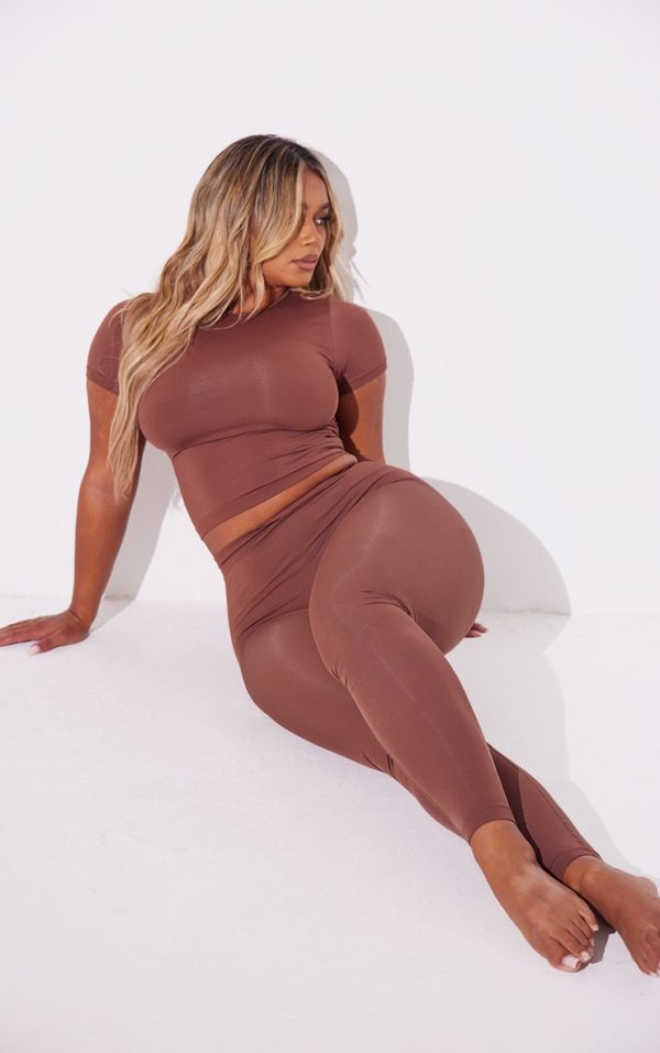 Shape Chocolate Stretch Seamless Legging