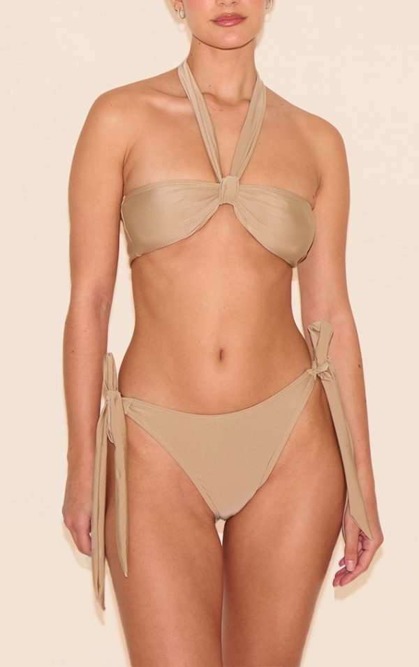 Stone Tanga Bikini Bottoms