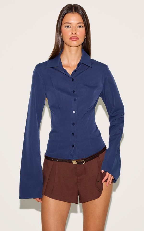 Navy Fitted Shirt