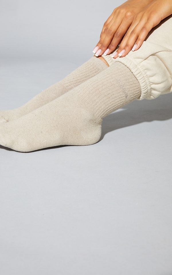 RENEW PRETTYLITTLETHING Taupe Socks
