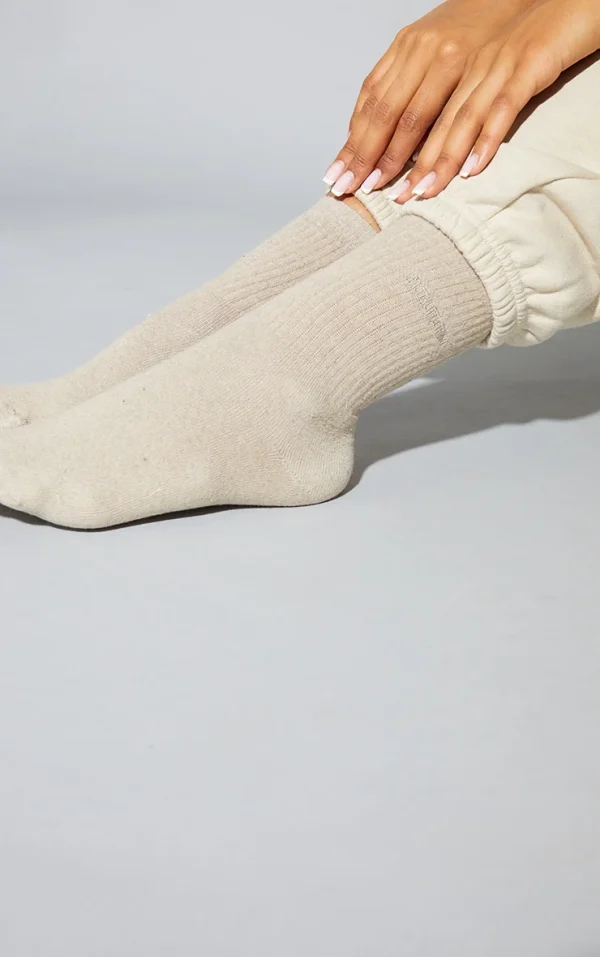 RENEW PRETTYLITTLETHING Taupe Socks