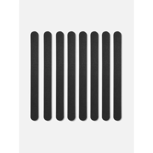 8-Pack Nail Files - Black