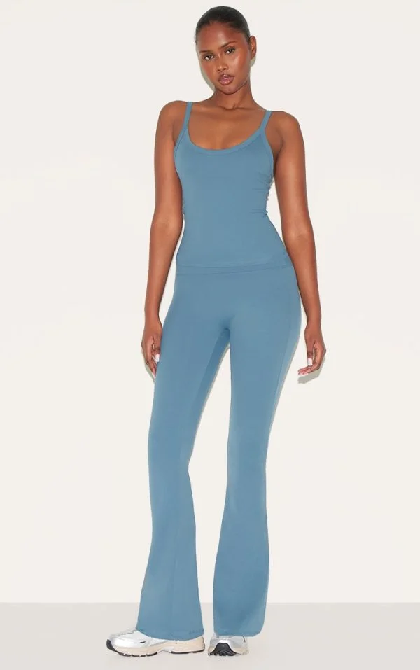 Petrol Ultimate Sculpt Flare Yoga Pants