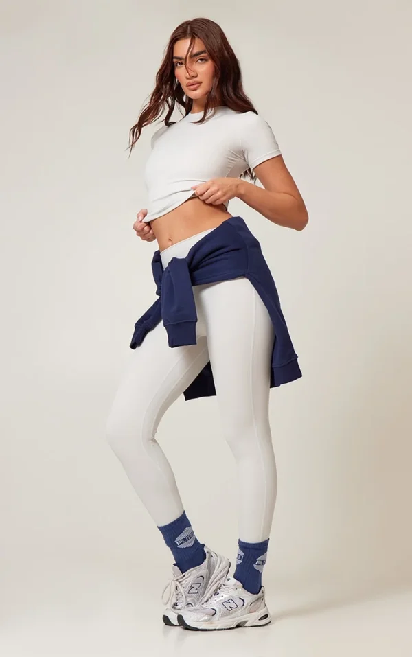 Slate Grey Ultimate Sculpt High Waist Gym Leggings