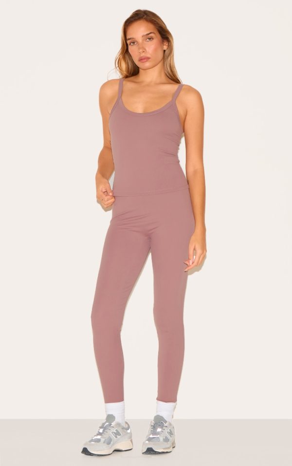 Mauve Sculpt Super High Waist Leggings