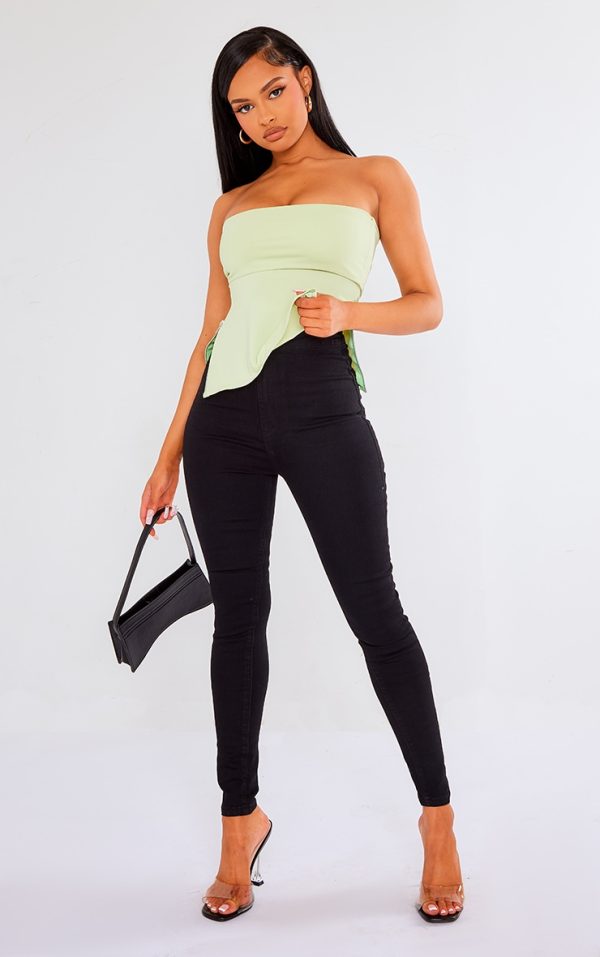 Black Disco Skinny Jeans