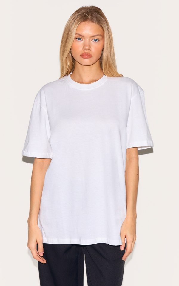 Cotton White Oversized T-Shirt