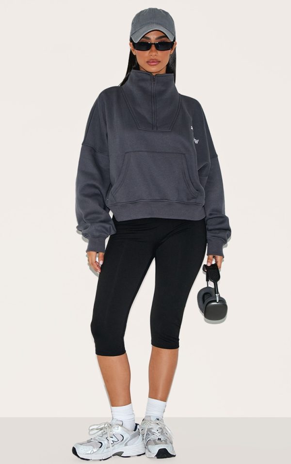 Petite Black Sculpt Pedal Pusher Leggings