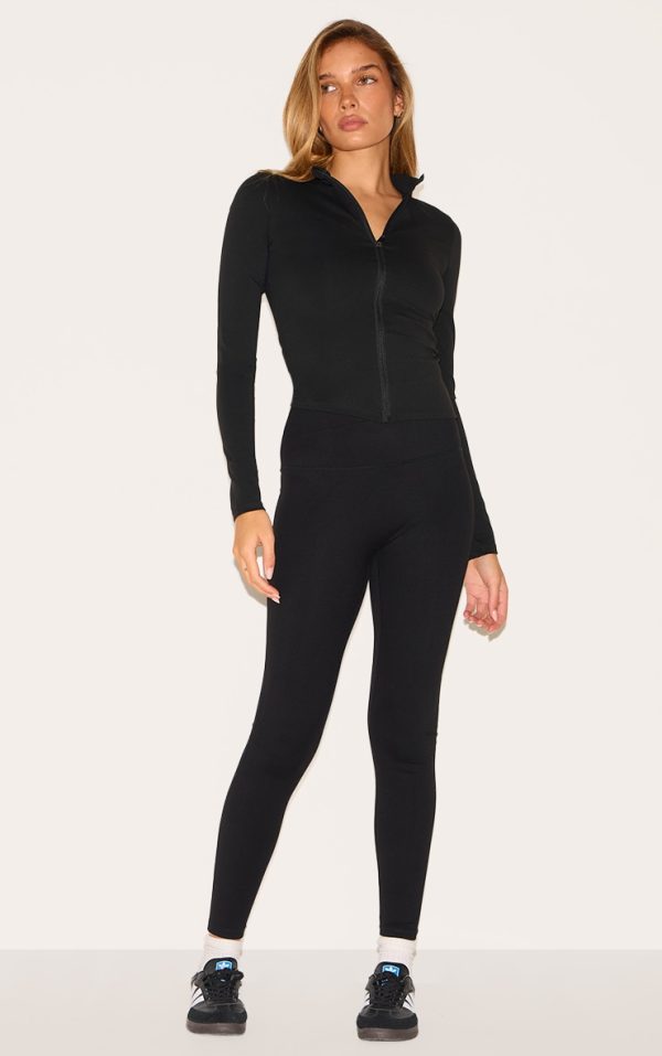 Black Sculpt Super High Waist Leggings