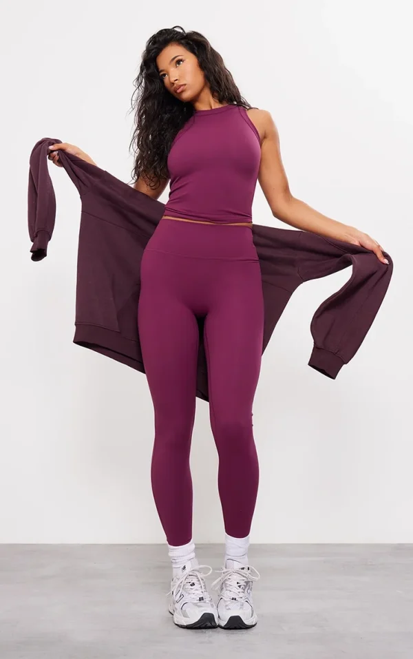 Plum Sculpt High Waist Gym Legging