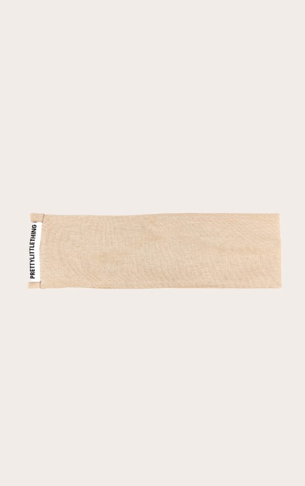 PRETTYLITTLETHING Nude Thick Jersey Headband