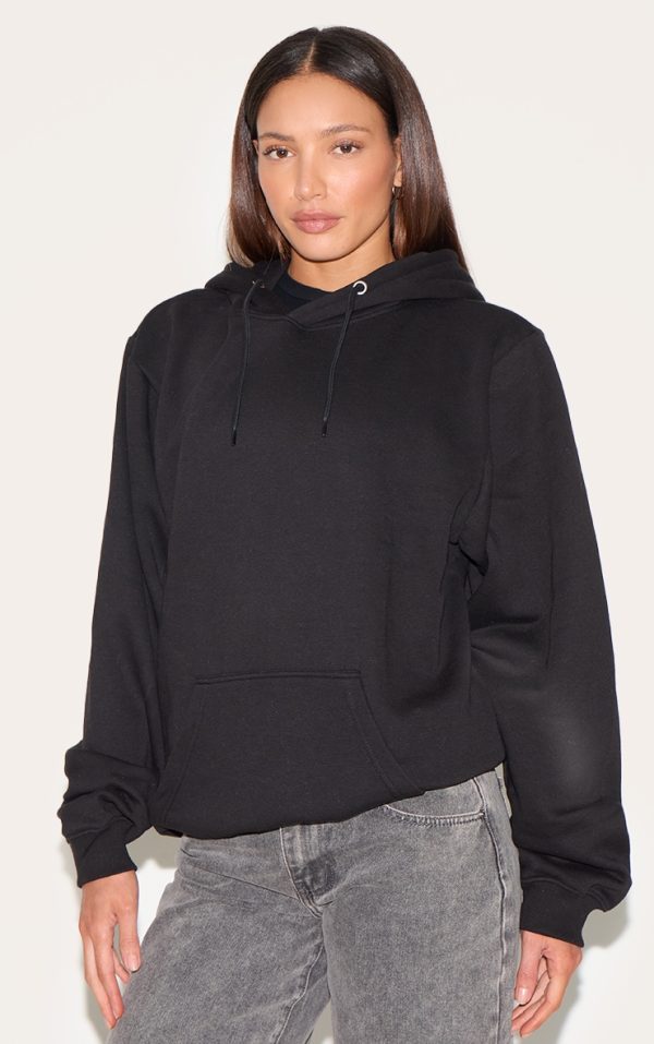 Tall Black Oversized Ultimate Hoodie