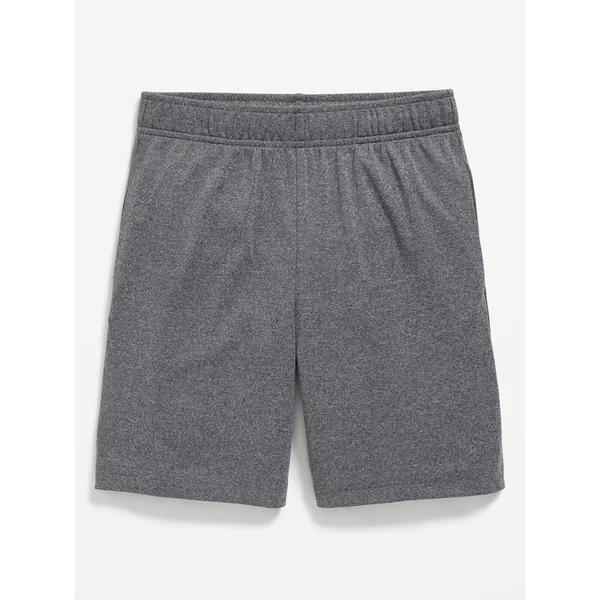 Above Knee Go-Dry Performance Shorts for Boys - Gray