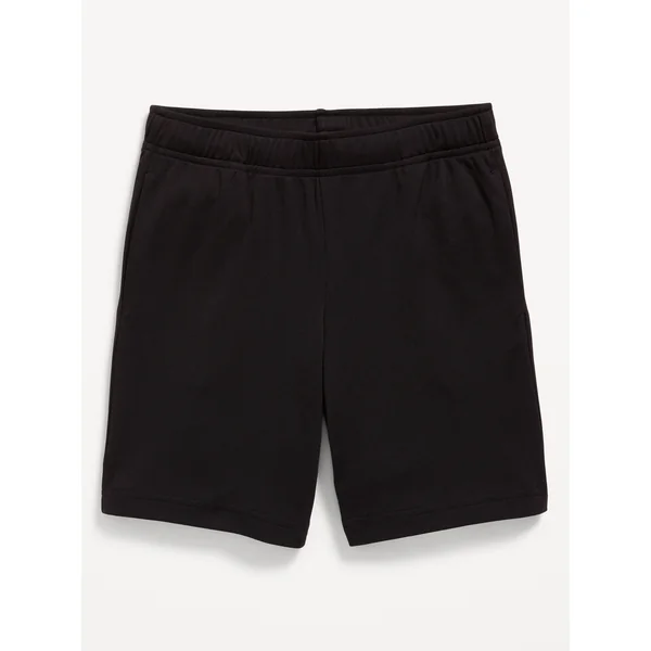 Above Knee Performance Shorts for Boys - Black Jack