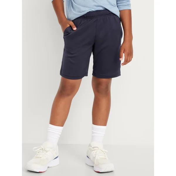 Above Knee Performance Shorts for Boys - In the Navy
