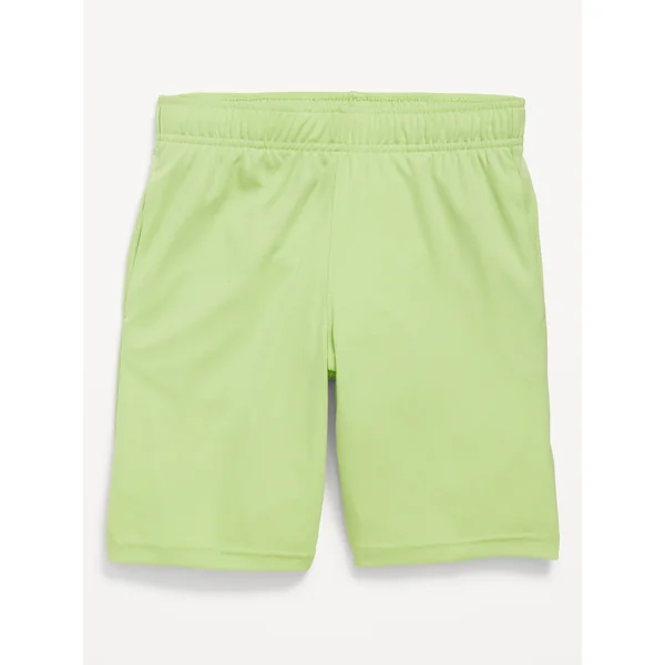 Above Knee Performance Shorts for Boys - Soft Limon