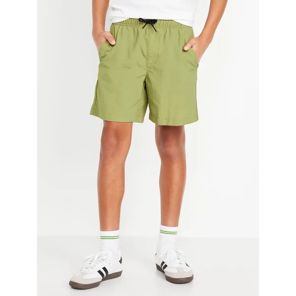 Above Knee Tech Shorts for Boys - SALTY MARSH