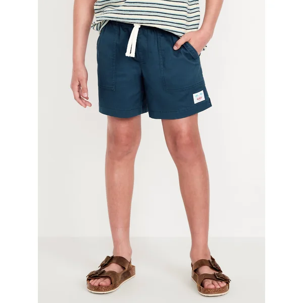 Above Knee Workwear Pull-On Shorts for Boys - Tidewater