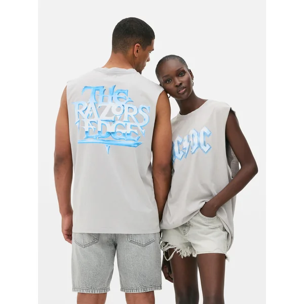 ACDC Tank Top - Gray