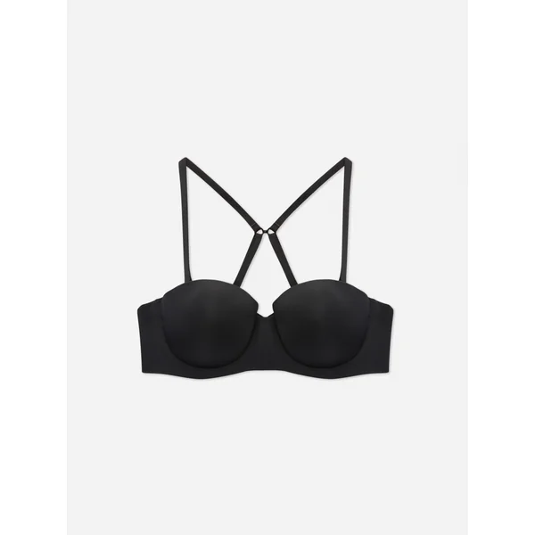 A-D Multiway Strapless Bra - Black