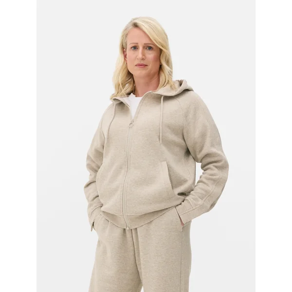 Adaptive Zip Hoodie - Oatmeal