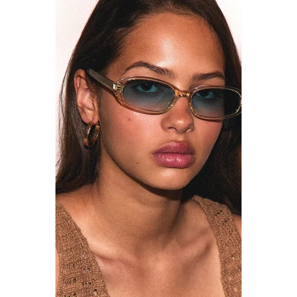 A.KJÆRBEDE Macy Sunglasses - Ecru Transparent