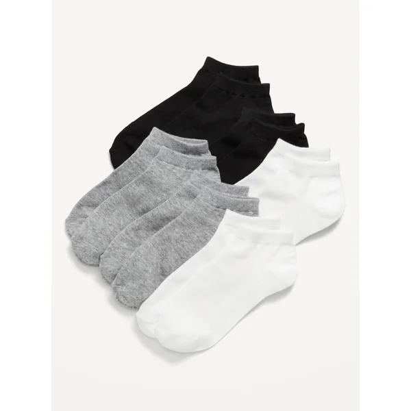 Ankle Socks 6-Pack for Girls - White Combo