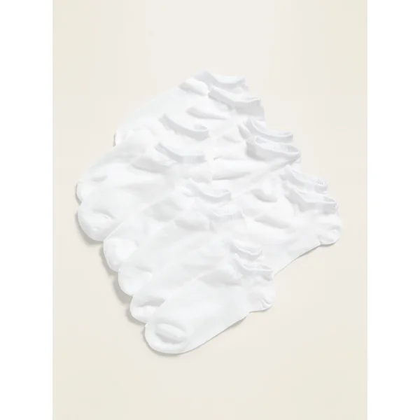 Ankle Socks 6-Pack For Women - Bright White