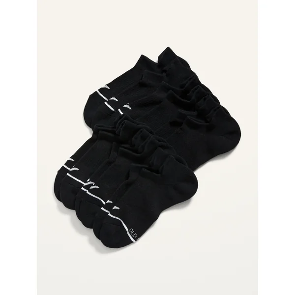Athletic Ankle Socks 6-Pack - Black Jack
