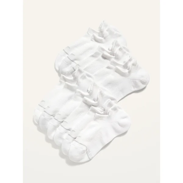 Athletic Ankle Socks 6-Pack - Bright White
