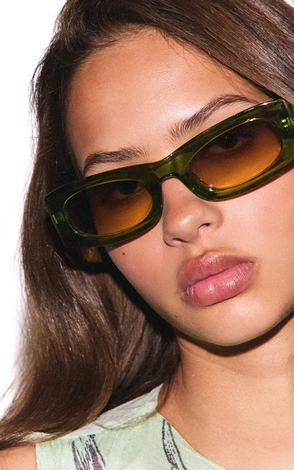 A.KJÆRBEDE Frida Sunglasses - Light Olive